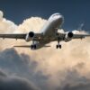 jet cloud landing aircraft